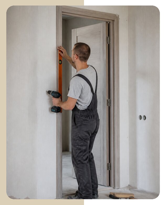 Профессиональная установка межкомнатной двери в Наро-Фоминске
