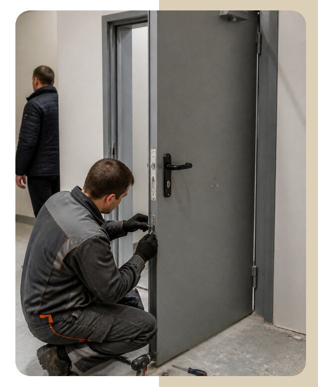 Ремонт противопожарной двери в Наро-Фоминске по цене 6659 р. | ДвериЛегко-Нр-