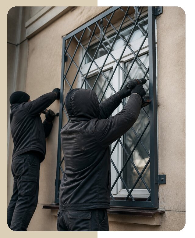 Установка антивандальных решеток на окна в Наро-Фоминске